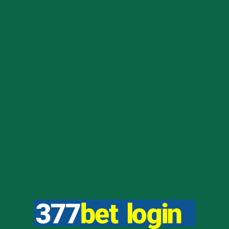 377bet login